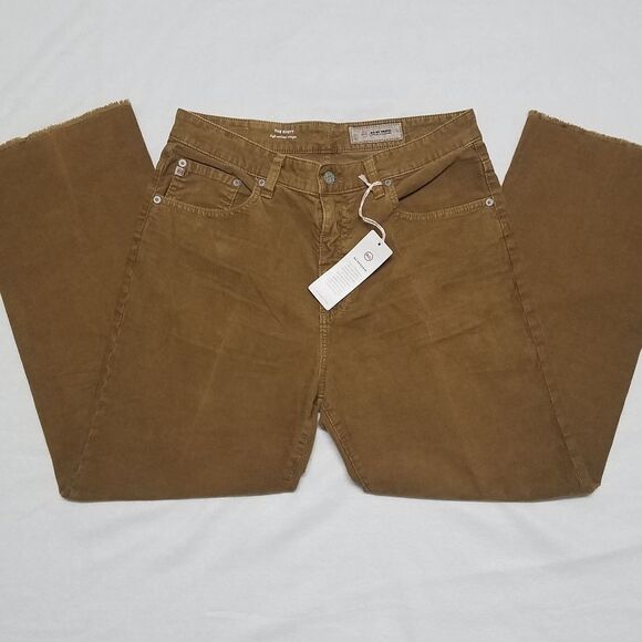 AG the rhett corduroy cropped jeans - Picture 4 of 14